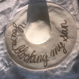 GORGEOUS Eugenia Kim “You’re Blocking My Sun” hat